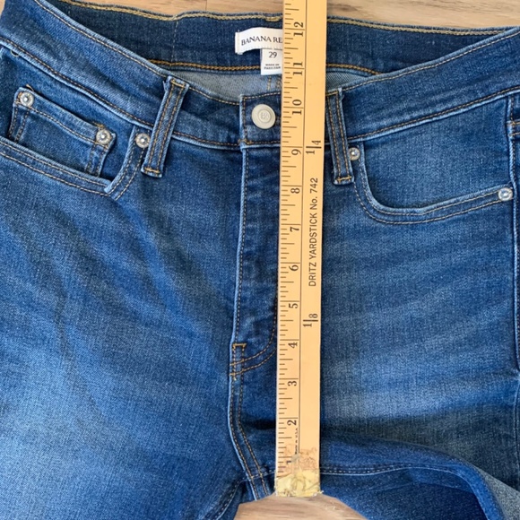 Banana Republic Mid-Rise Flare Jeans 29 - Picture 4 of 8